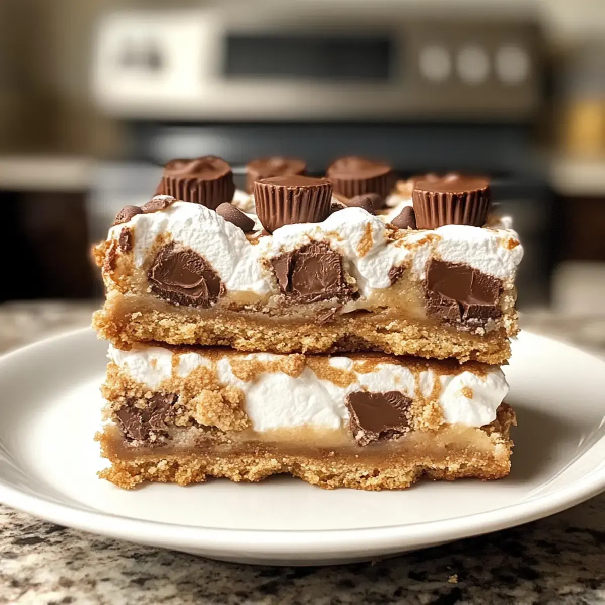 Fluffernutter Bars