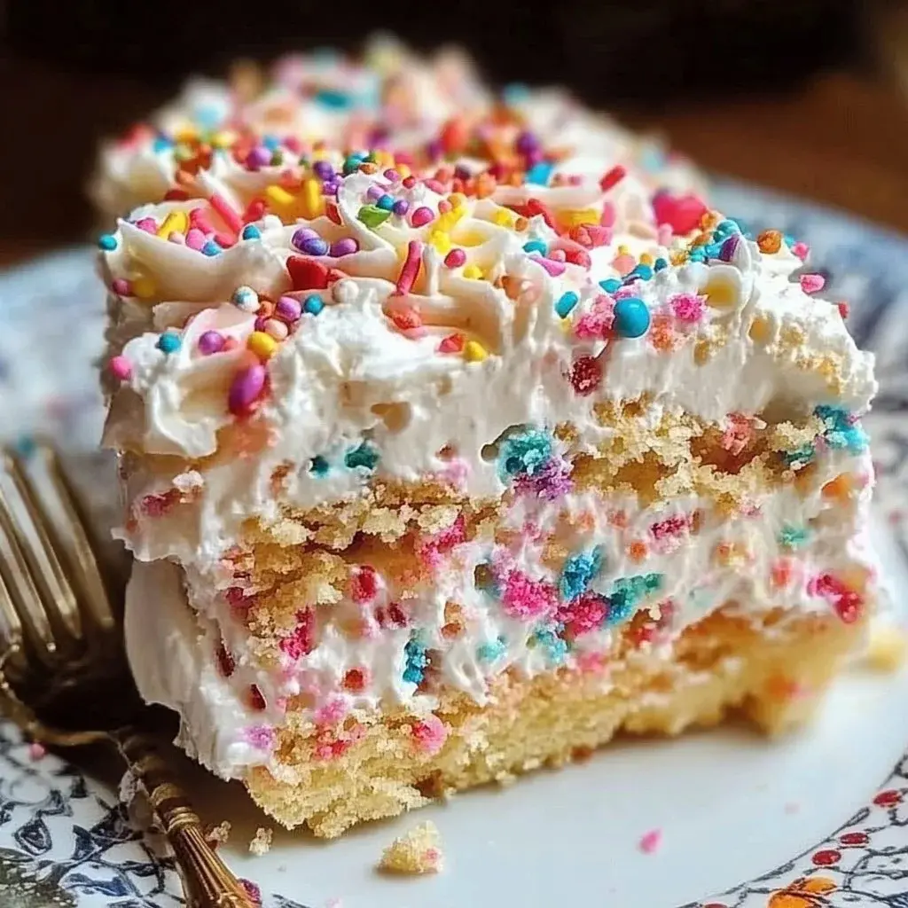 Funfetti Icebox Cake Delight