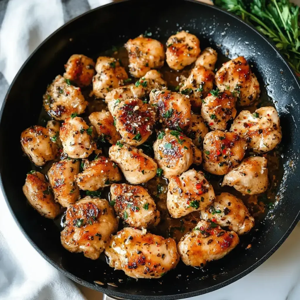 Garlic Butter Chicken Bites