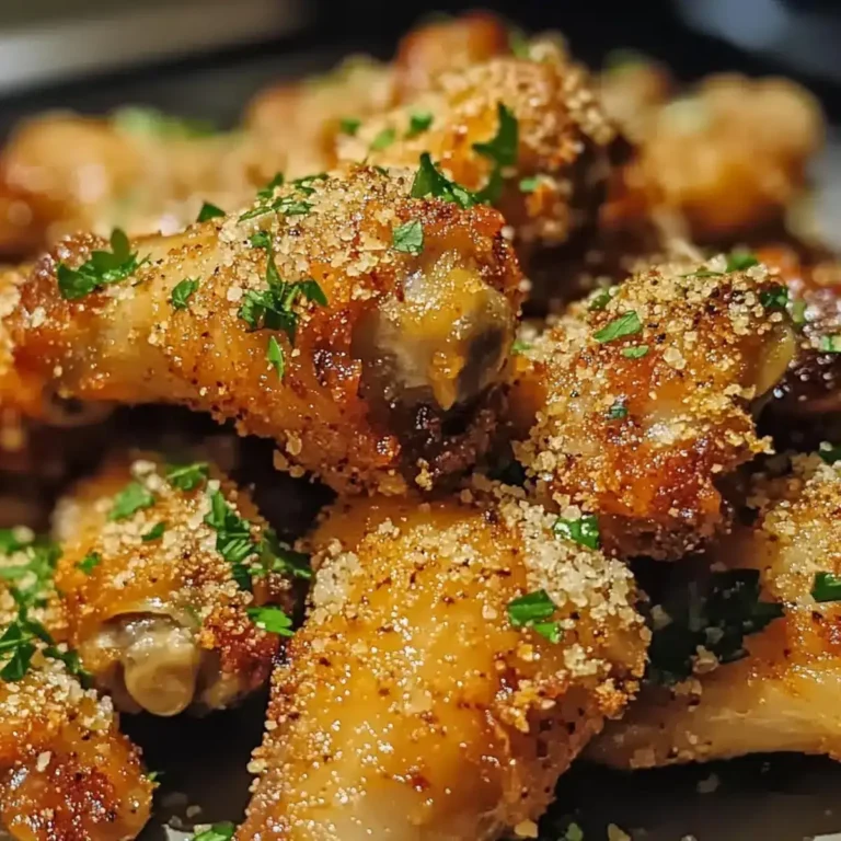 Garlic Parmesan Chicken Wings