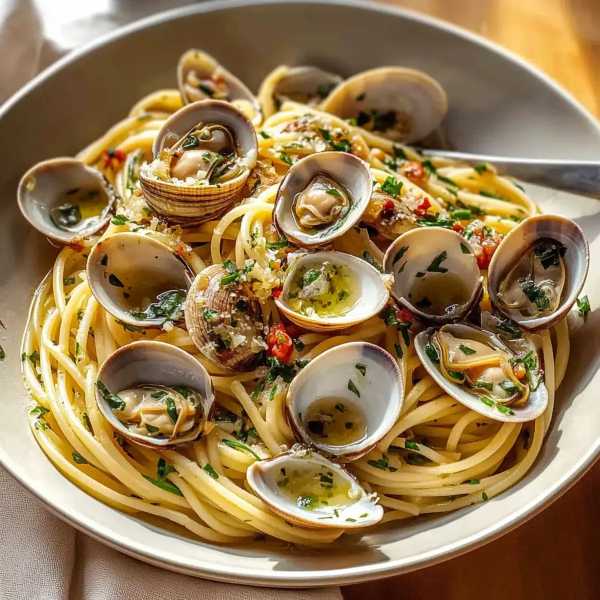 Garlicky White Clam Sauce