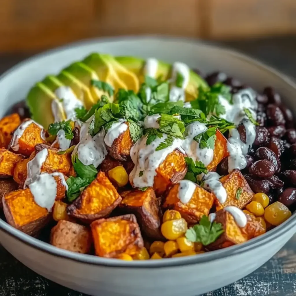 Golden Sweet Potato Bowl
