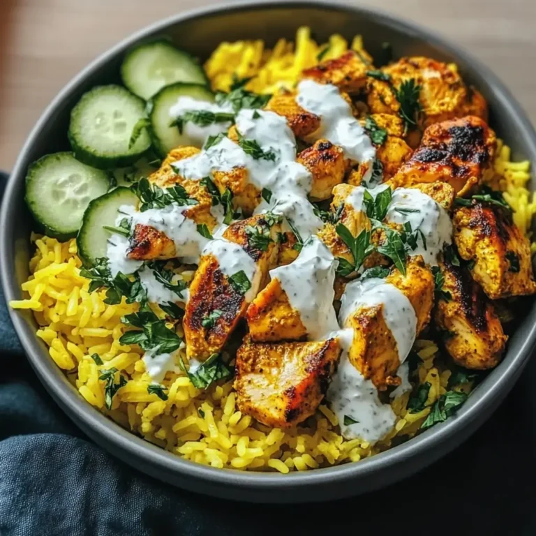 Golden Turmeric Chicken & Rice Bowl