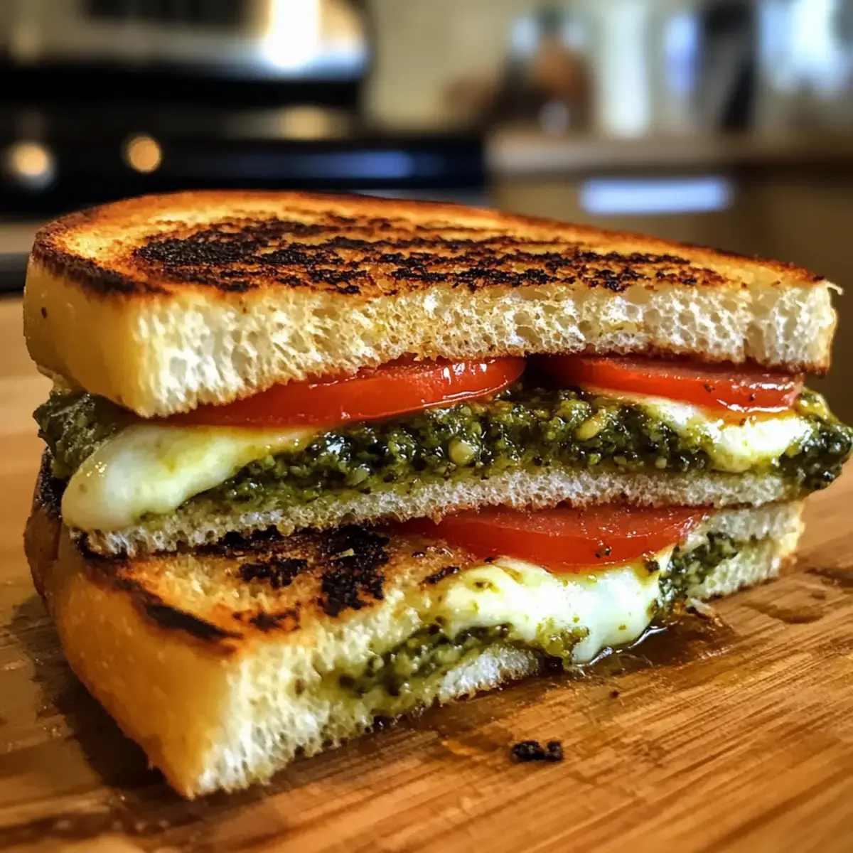 Grilled Mozzarella Sandwich