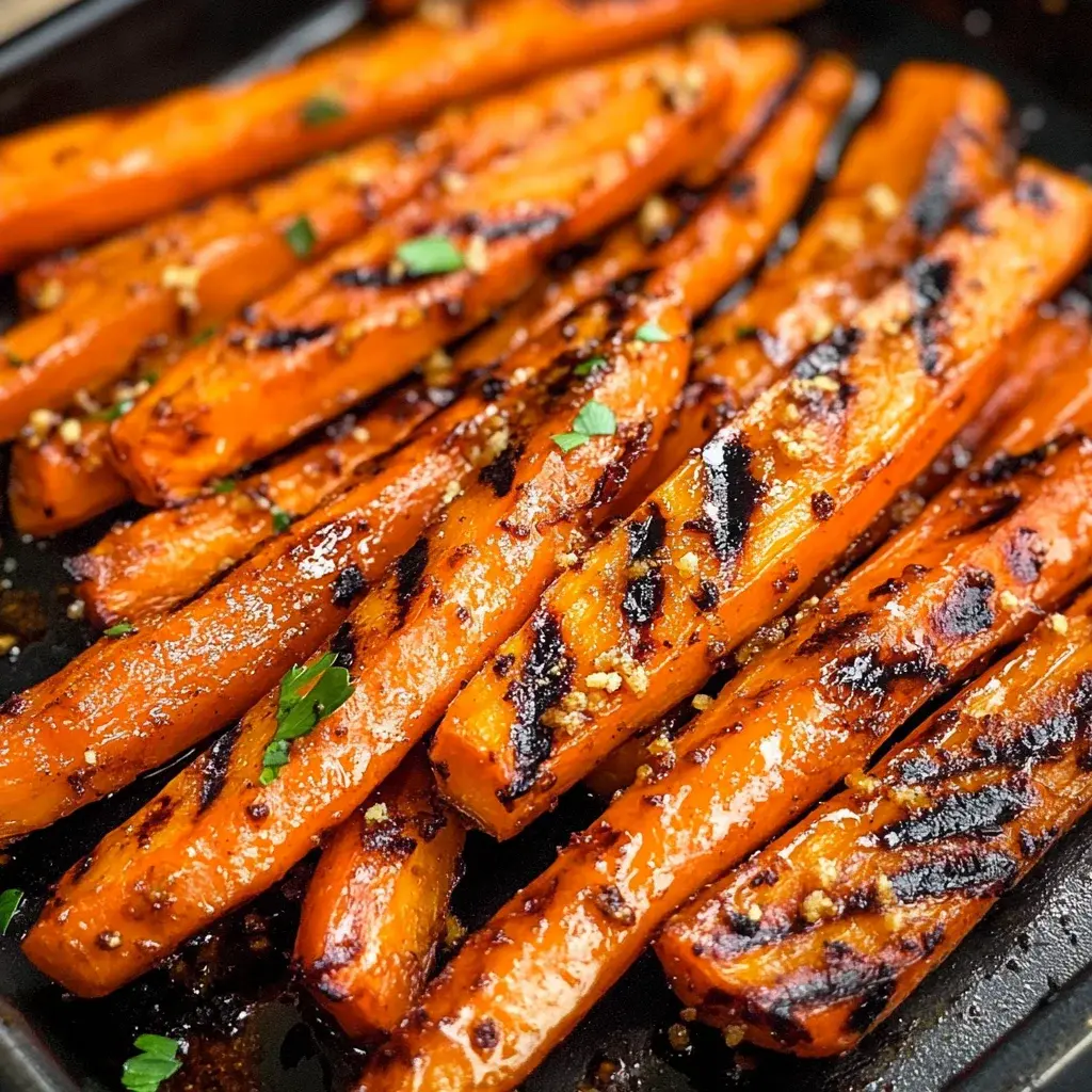 Grilled and Glazed Carrots Recipe