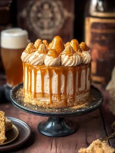 Harry Potter Butterbeer Cake
