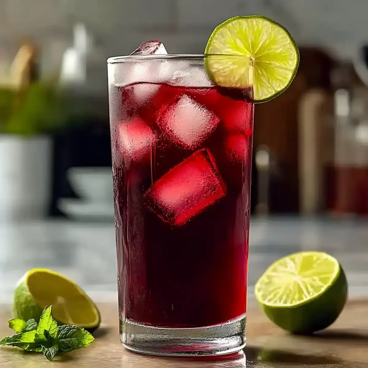 Hibiscus Iced Tea