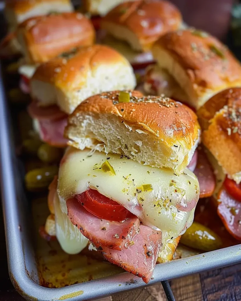 Hot Italian Sub Sliders