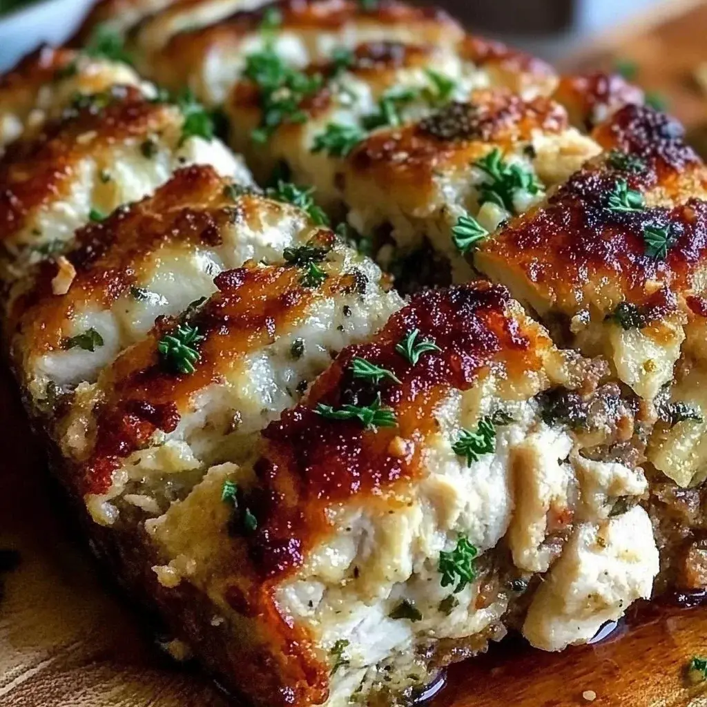 Italian Chicken Meatloaf