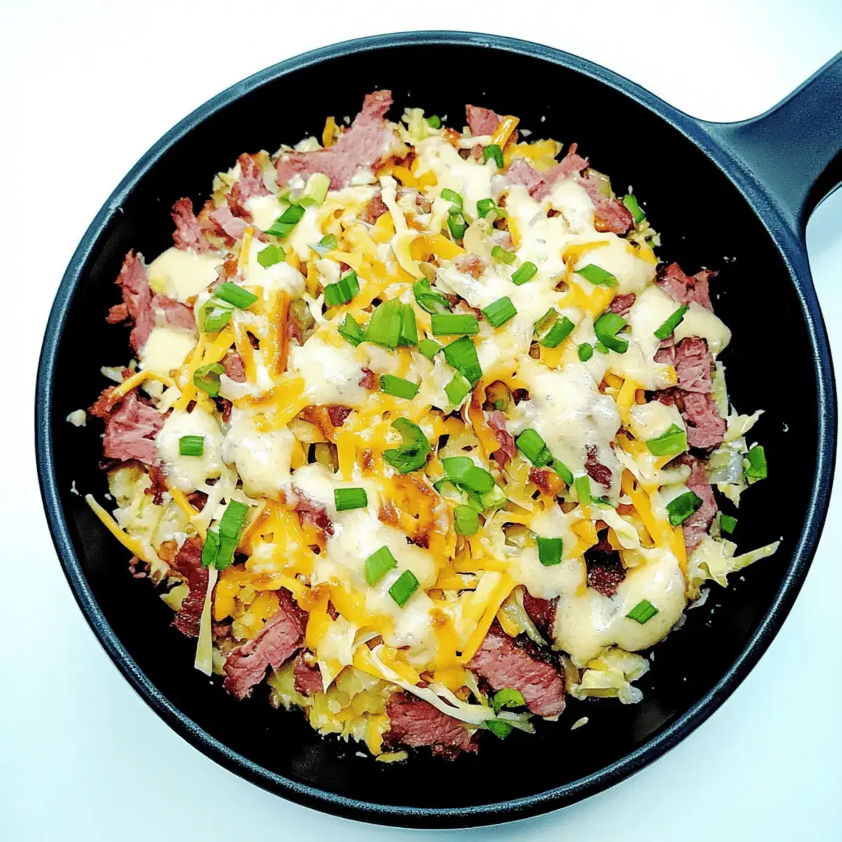 Keto Reuben in a Bowl