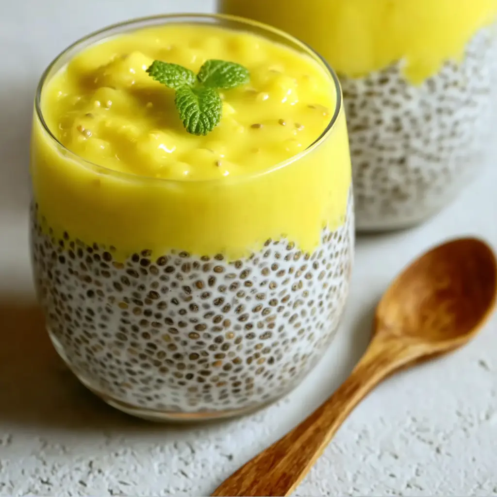 Lemon Curd Chia Pudding