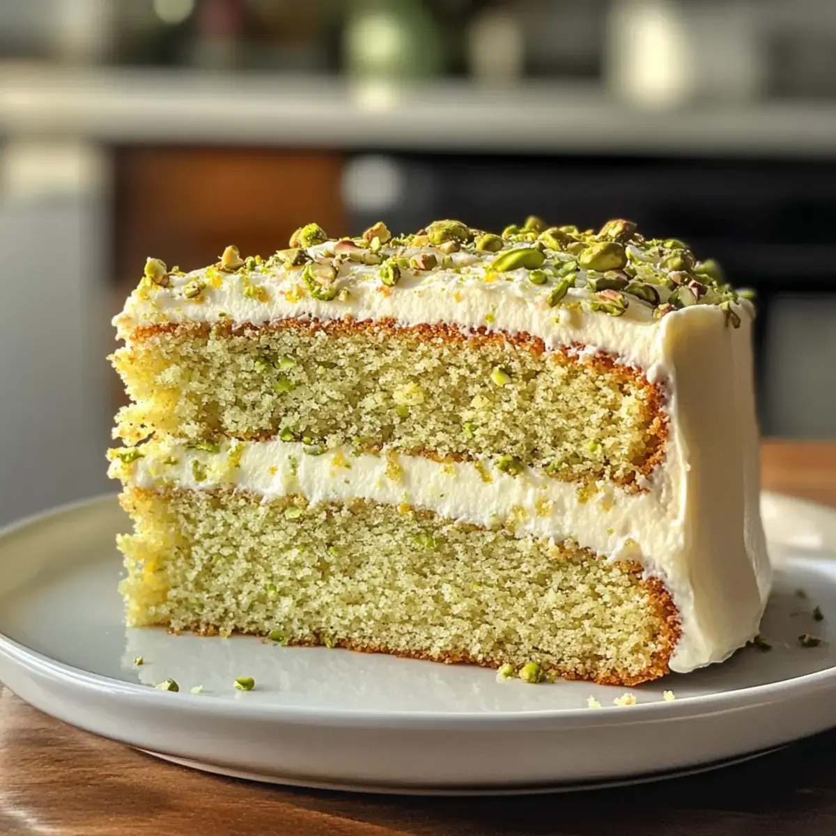 Lemon Pistachio Cake