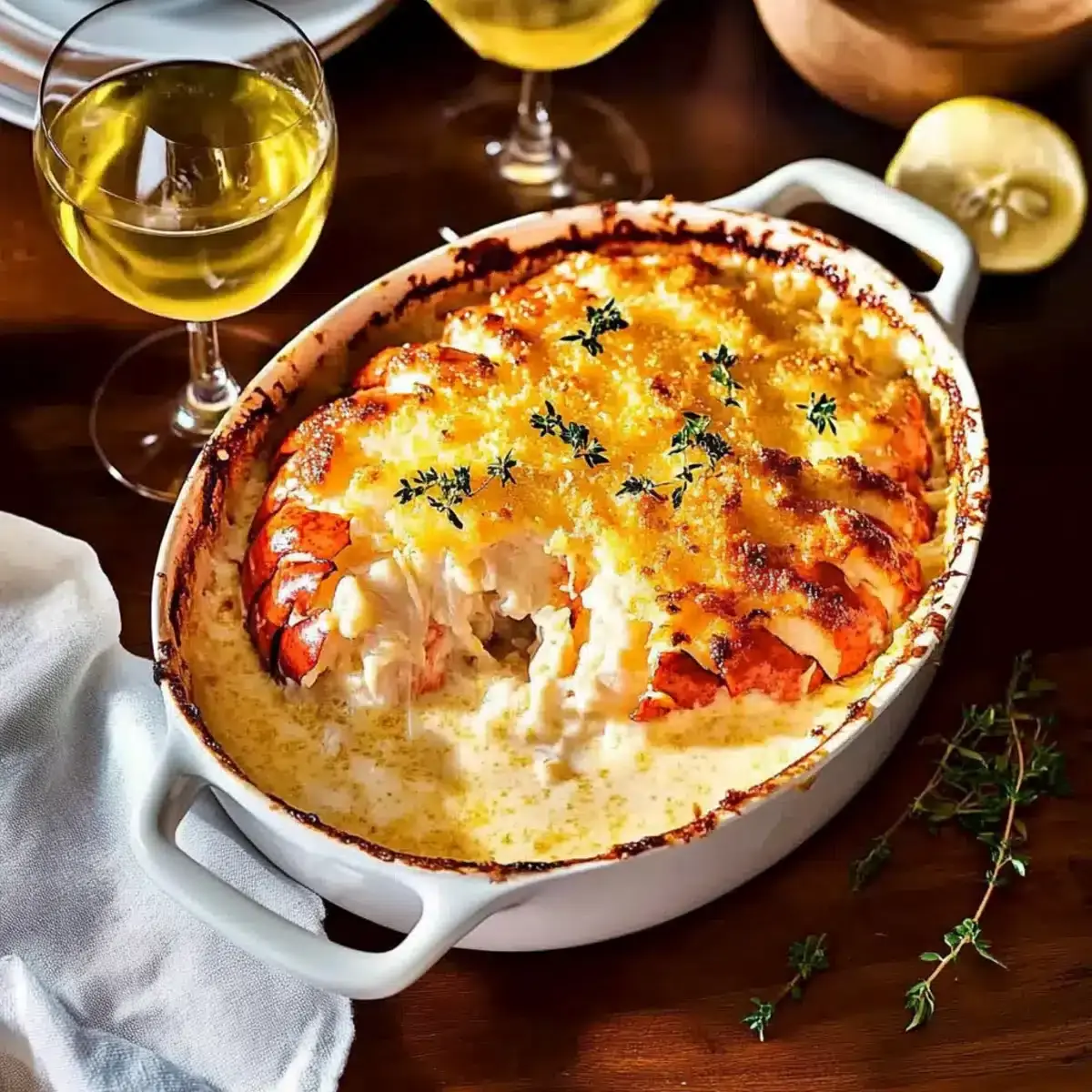 Luxurious Lobster Thermidor