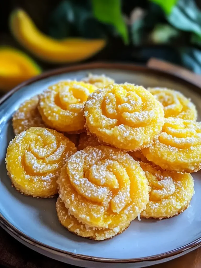 Mango Sticky Rice Cookies