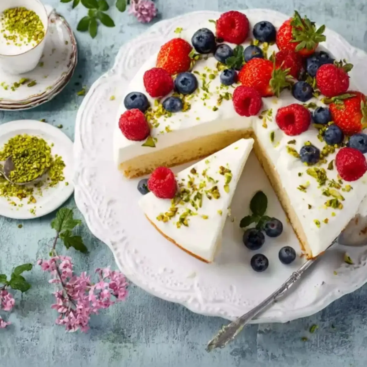 Mascarpone Quark Kuchen