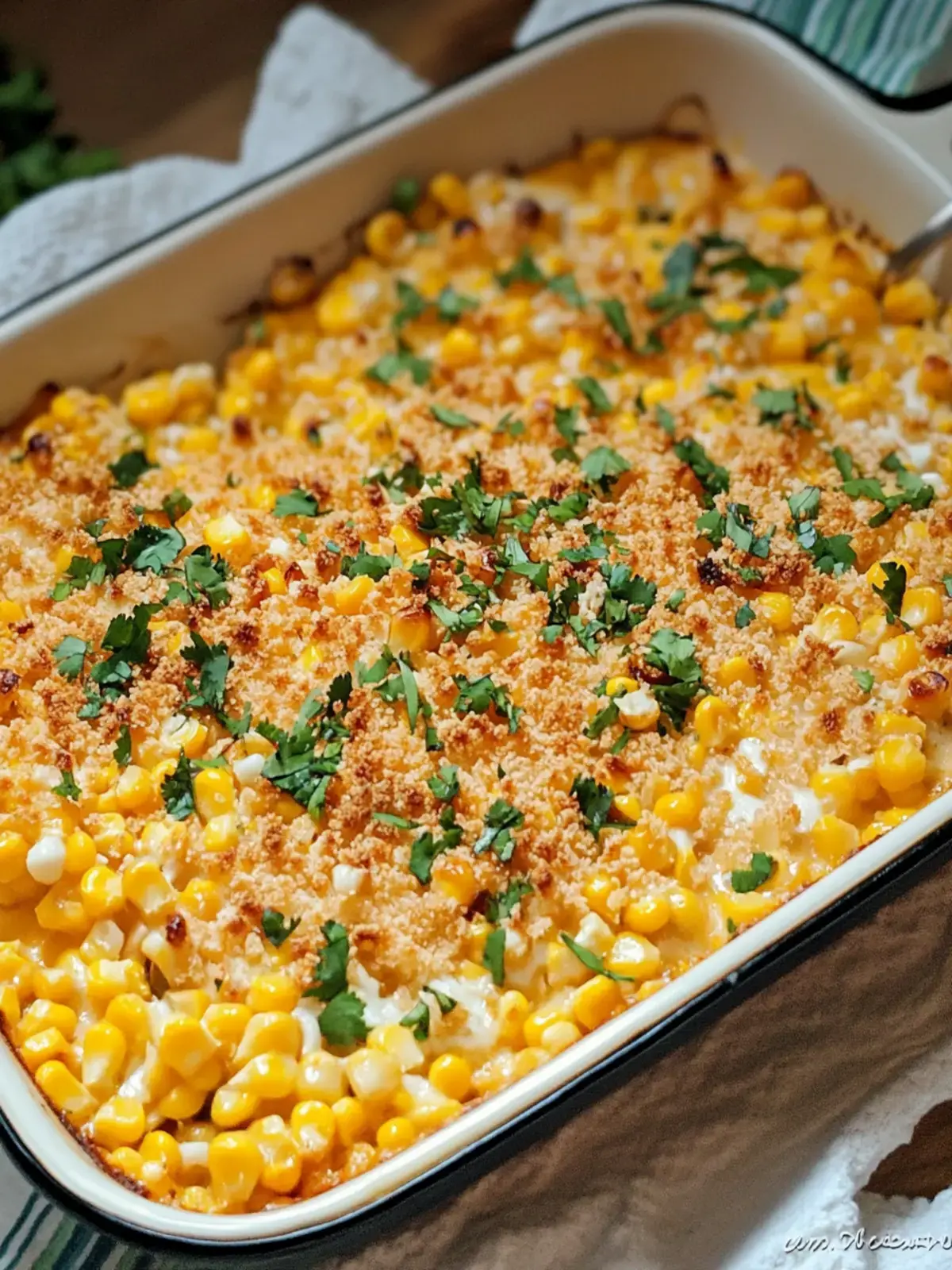 Mexican Street Corn Casserole