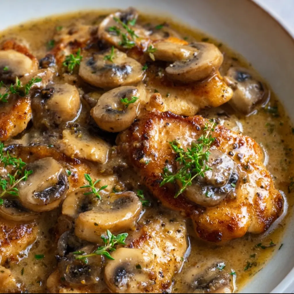 Mushroom Chicken