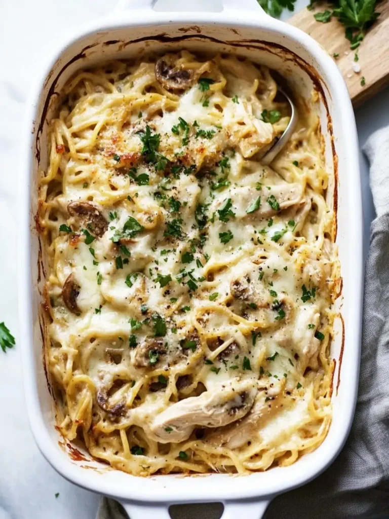 Paleo Chicken Tetrazzini