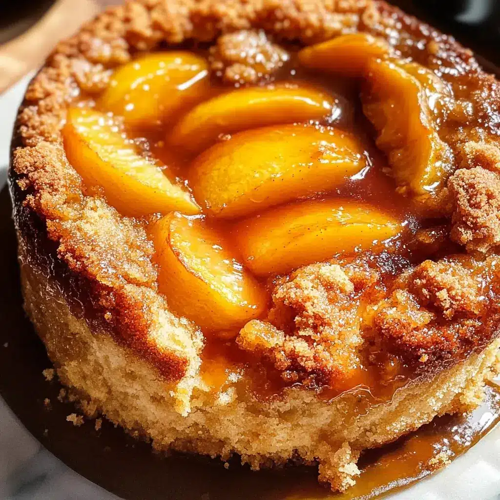 Peach Cobbler Pound Cake
