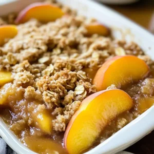 Classic Peach Crisp