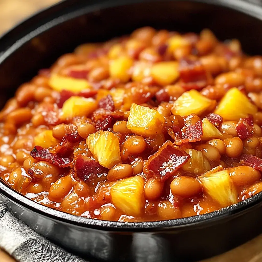 Pineapple Baked Beans