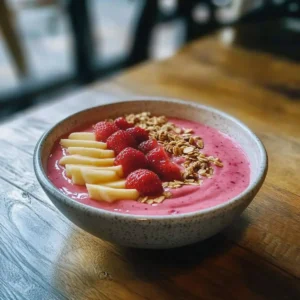 Pink Smoothie Bowl: Quick, Healthy Breakfast Delight