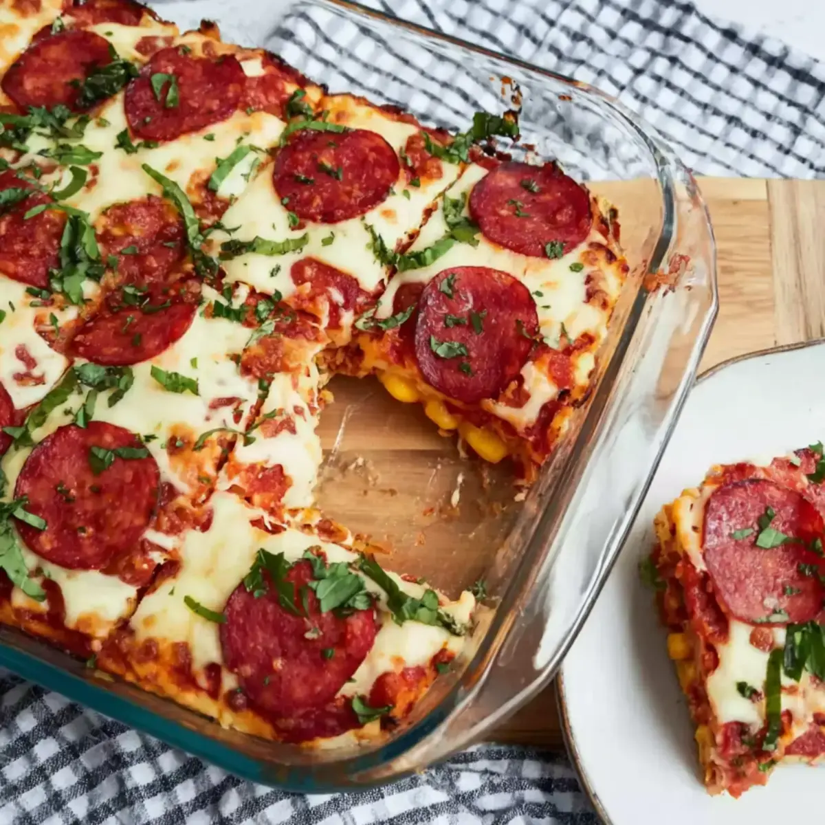 Pizza Auflauf