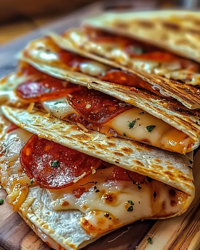 Pizza Quesadillas