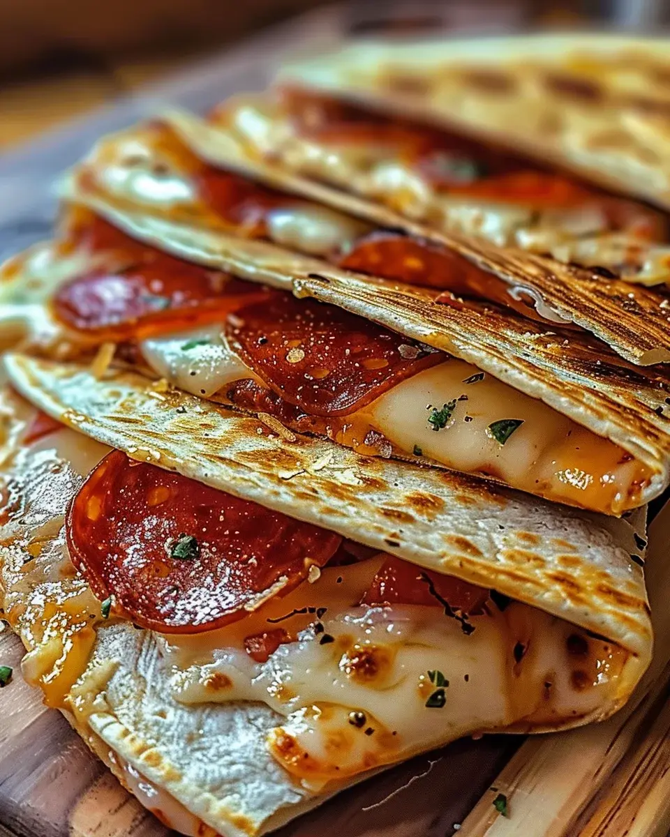 Pizza Quesadillas