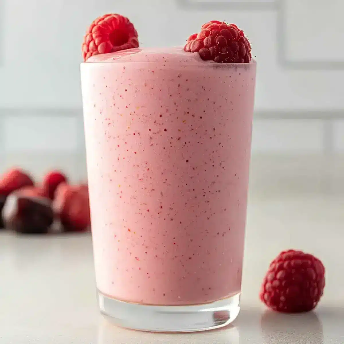 Raspberry Collagen Smoothie
