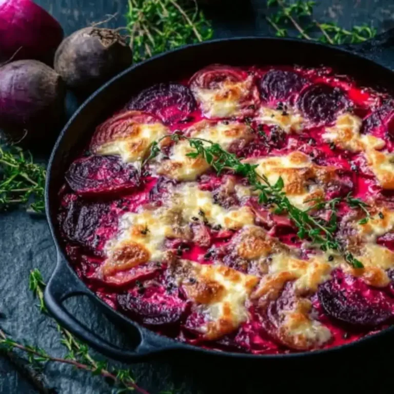 Rote Bete Gratin