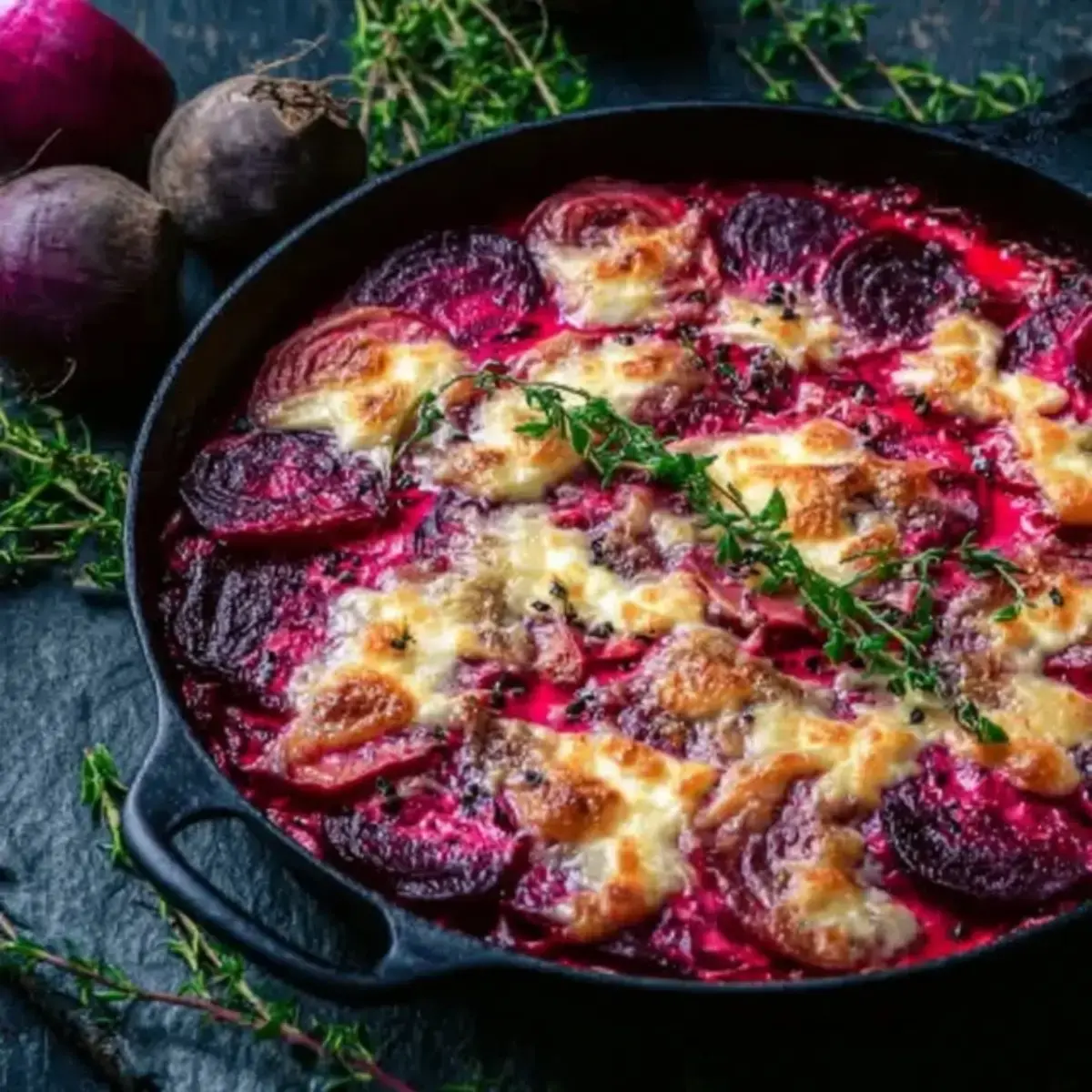 Rote Bete Gratin
