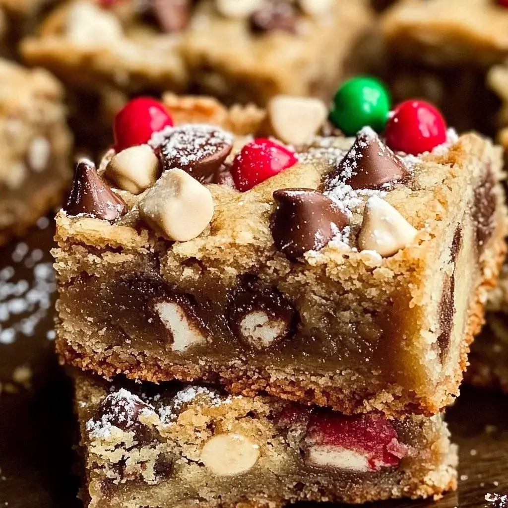 Santas Trash Cookie Bars