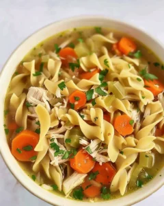 Slow Cooker Chicken Noodle Soup