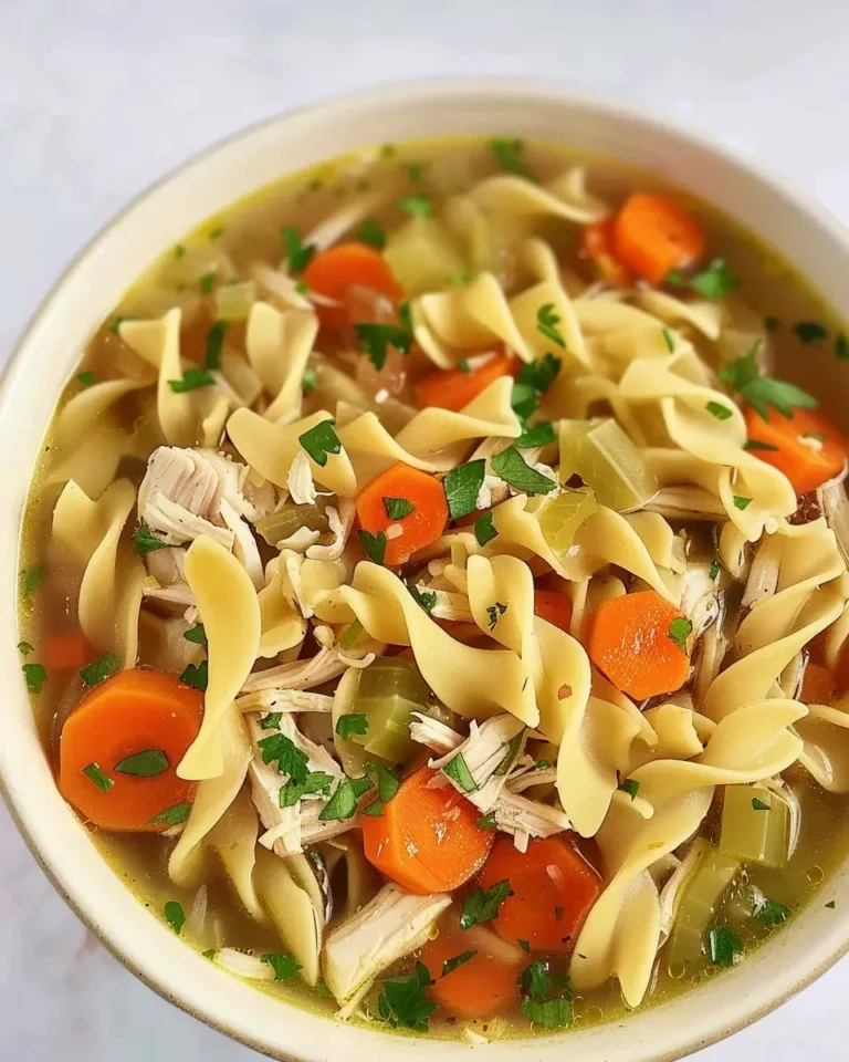 Slow Cooker Chicken Noodle Soup