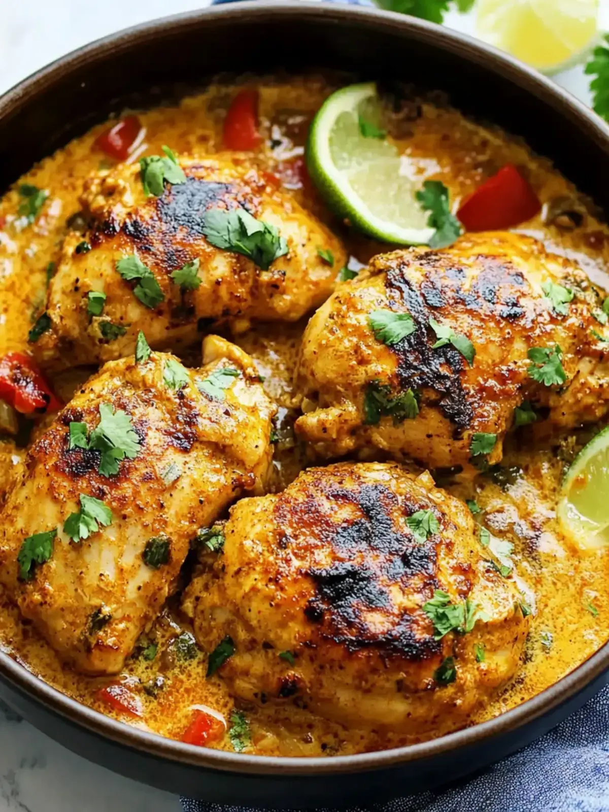 Spicy Brazilian Coconut Chicken