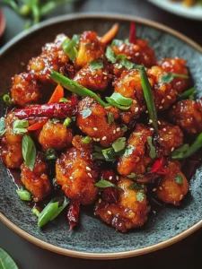 Spicy Indo-Chinese Dragon Chicken