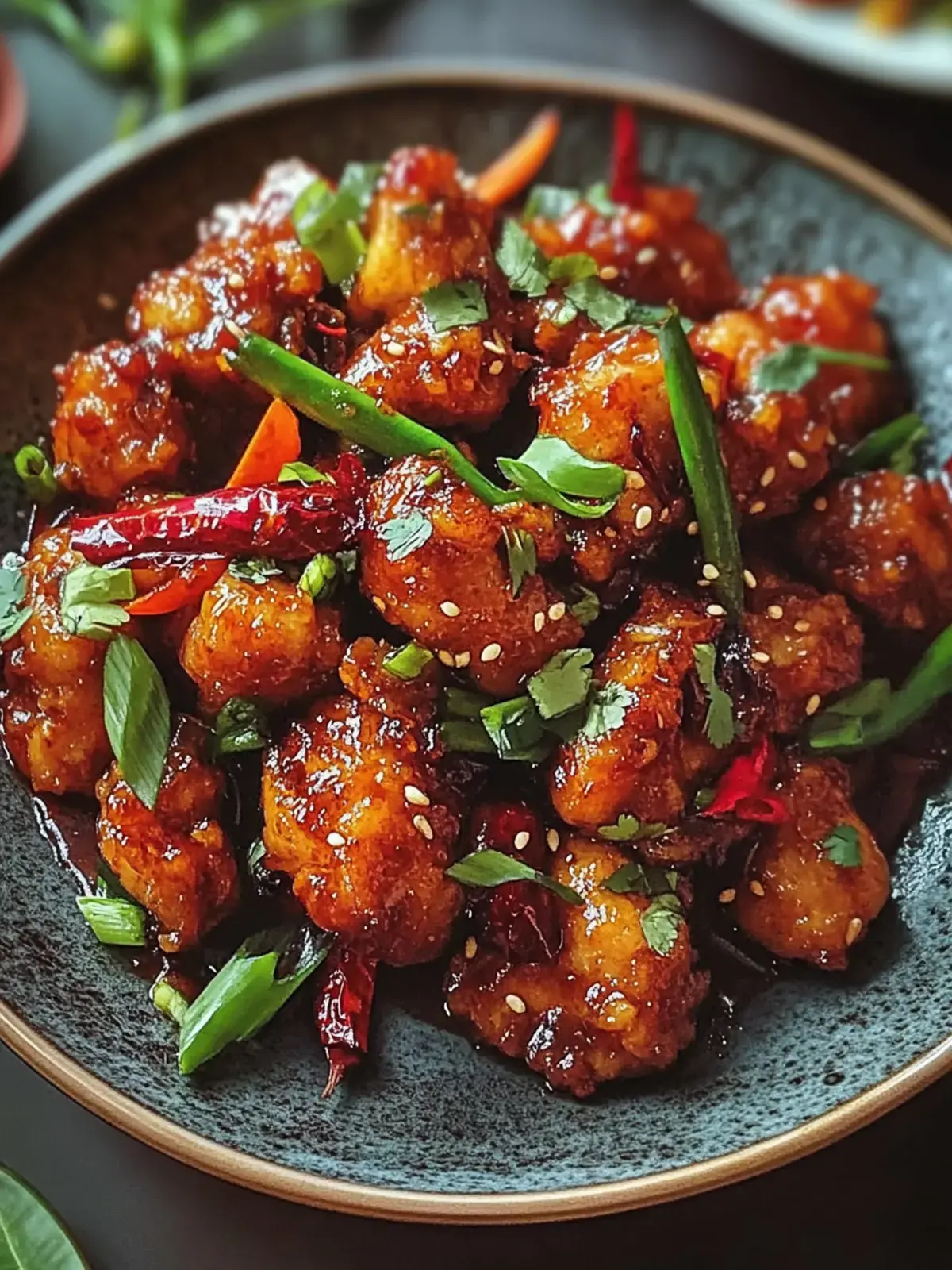Spicy Indo-Chinese Dragon Chicken