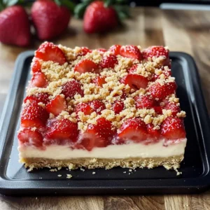 Strawberry Cheesecake Bars