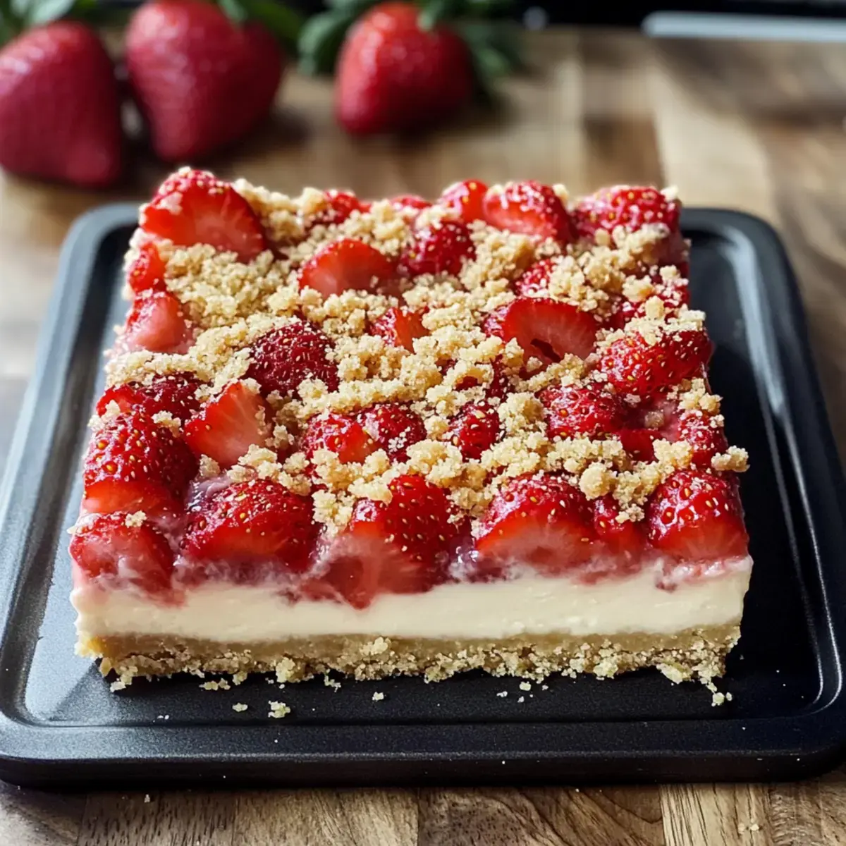 Strawberry Cheesecake Bars