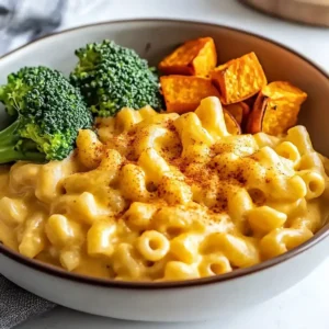 Creamy Sweet Potato Vegan Mac and Cheese