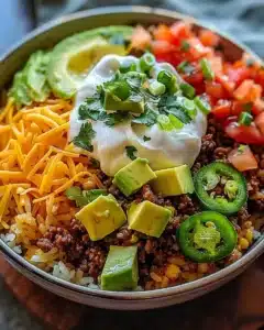 Taco Rice Bowl: The Ultimate Easy Weeknight Dinner