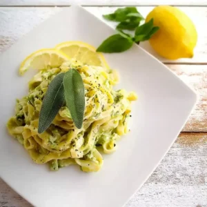 Tagliatelle with Sage and Lemon