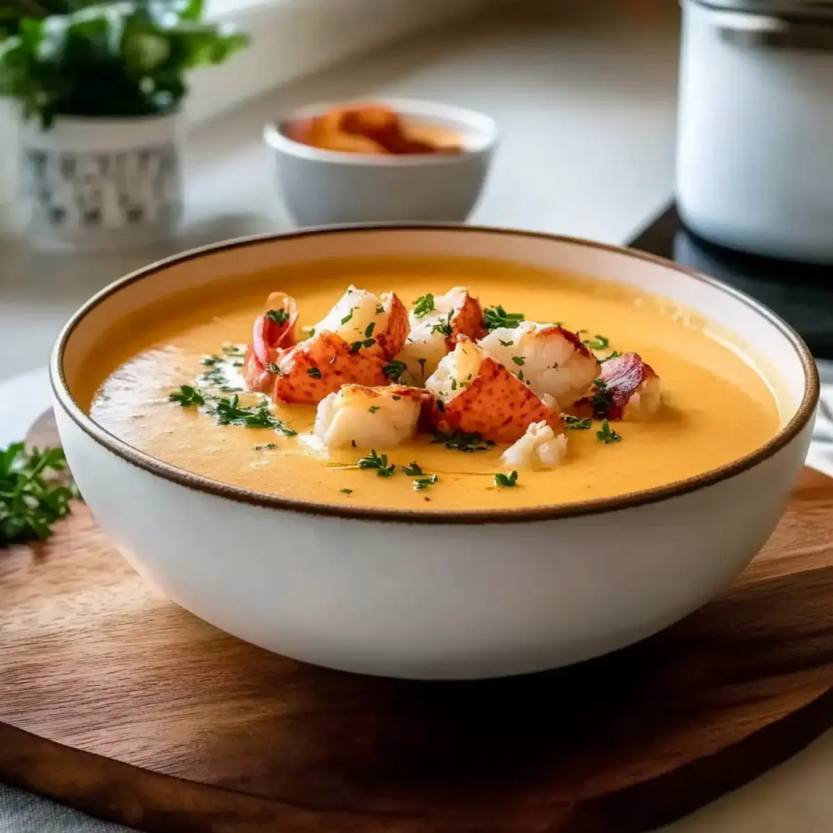 Texas de Brazil Lobster Bisque recipe