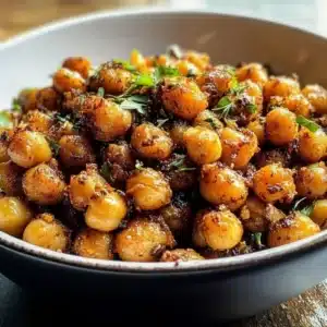Crispy Roasted Chickpeas