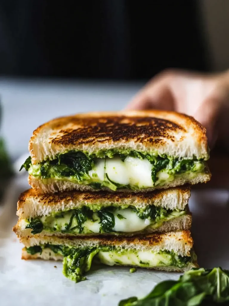 Vegan Green Goddess Grilled Cheese