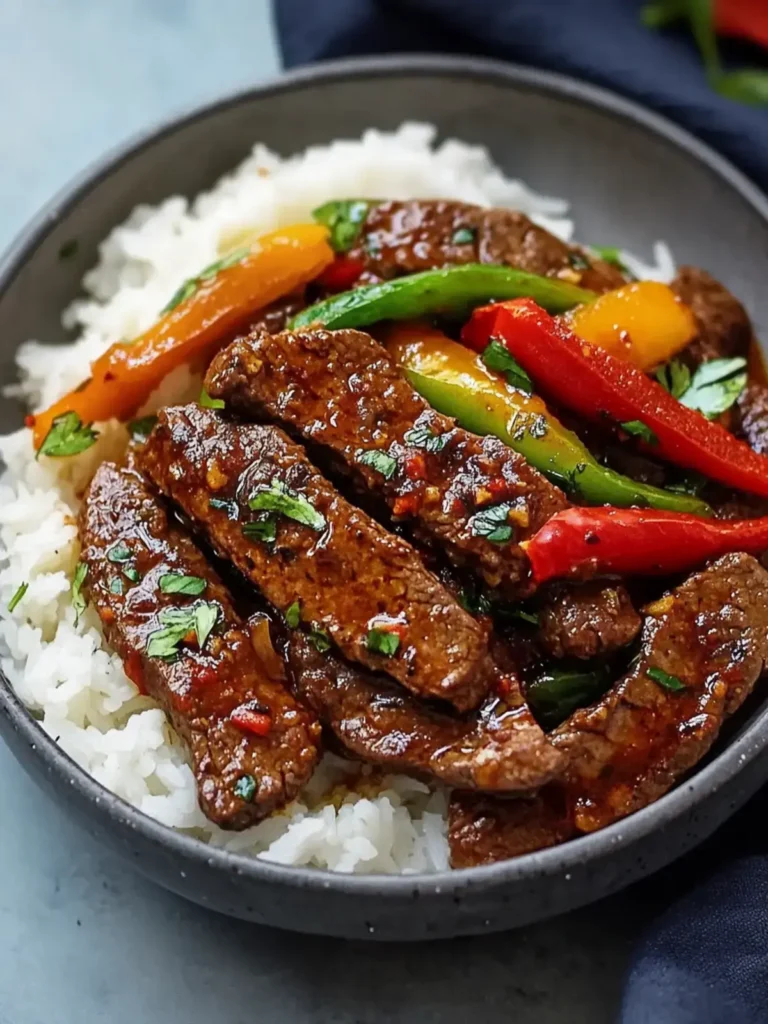 Vegan Pepper Steak