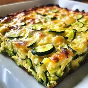 Zucchini Egg Breakfast Bake