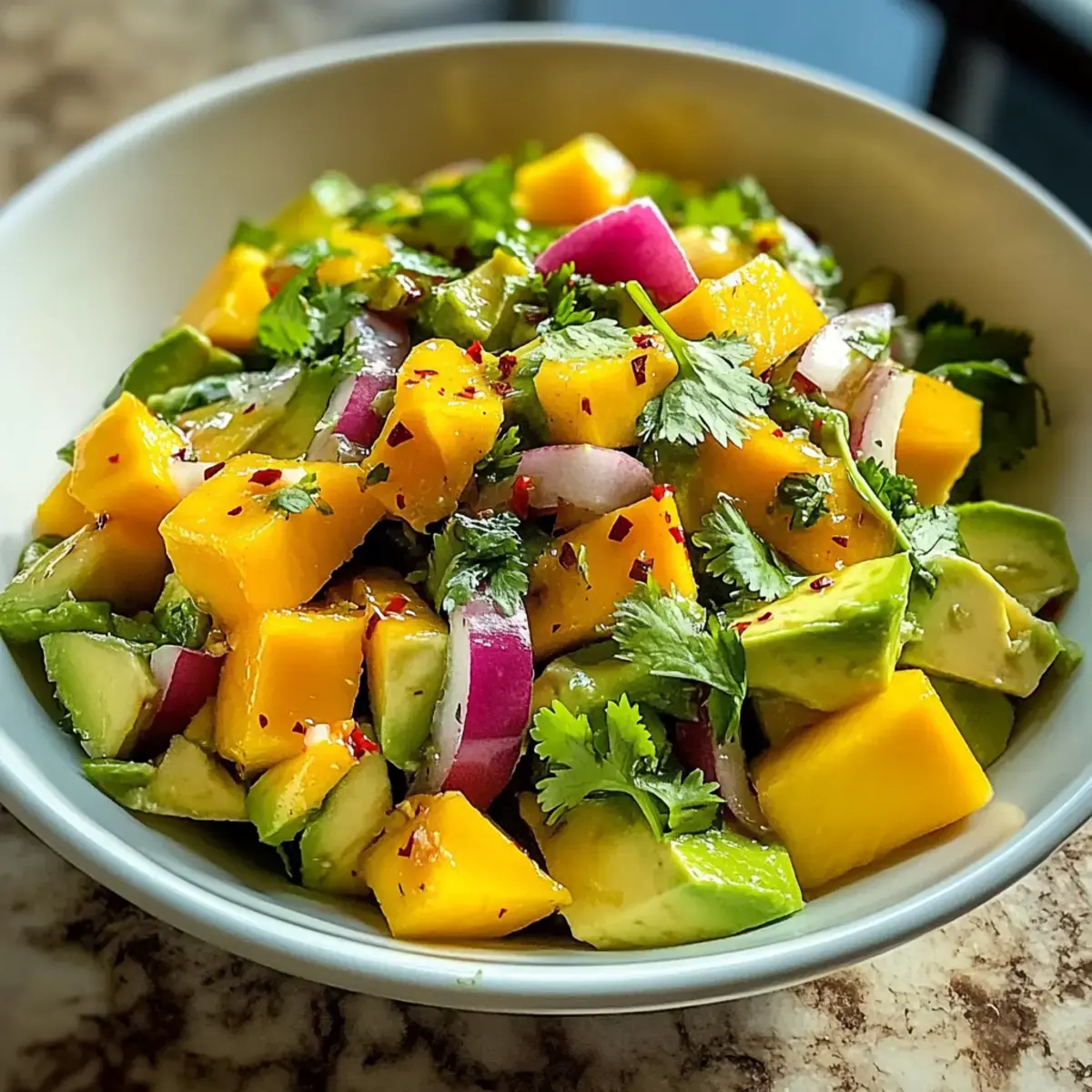 avocado mango salad