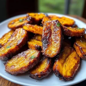 Baked Plantains: A Sweet and Simple Delight